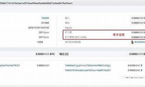 比特币钱包的手续费多少钱(买比特币的手续费是多少) 行情